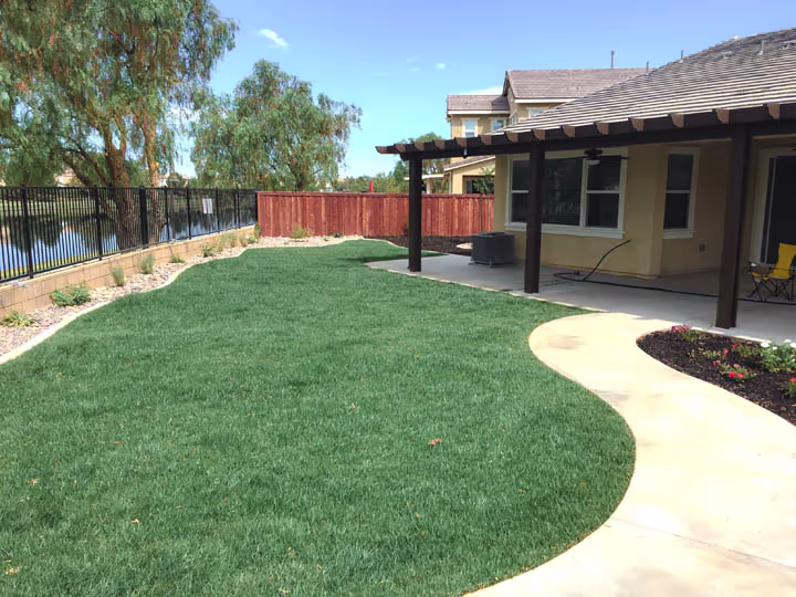 Residential Concrete Flatwork Back Yard Renovation — photo 5